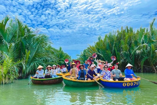 Hoi An: Coconut Basket Boat Ride in the Coconut Forest - Spinning the Basket Boat and Net Casting: Included or Extra?