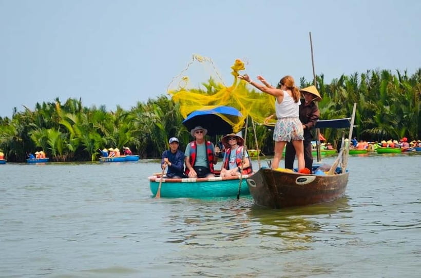 Hoi An Coconut Basket Boat Riding With Two-Way Transfers - Bay Mau Coconut Forest: The Photo Stop That Sets the Mood