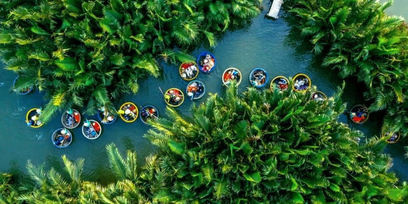 Hoi an : Coconut Boat & Hoi an Acient Town (Optional) - Hoi An Ancient Town at Night: Japanese Bridge and Hoai River Walk
