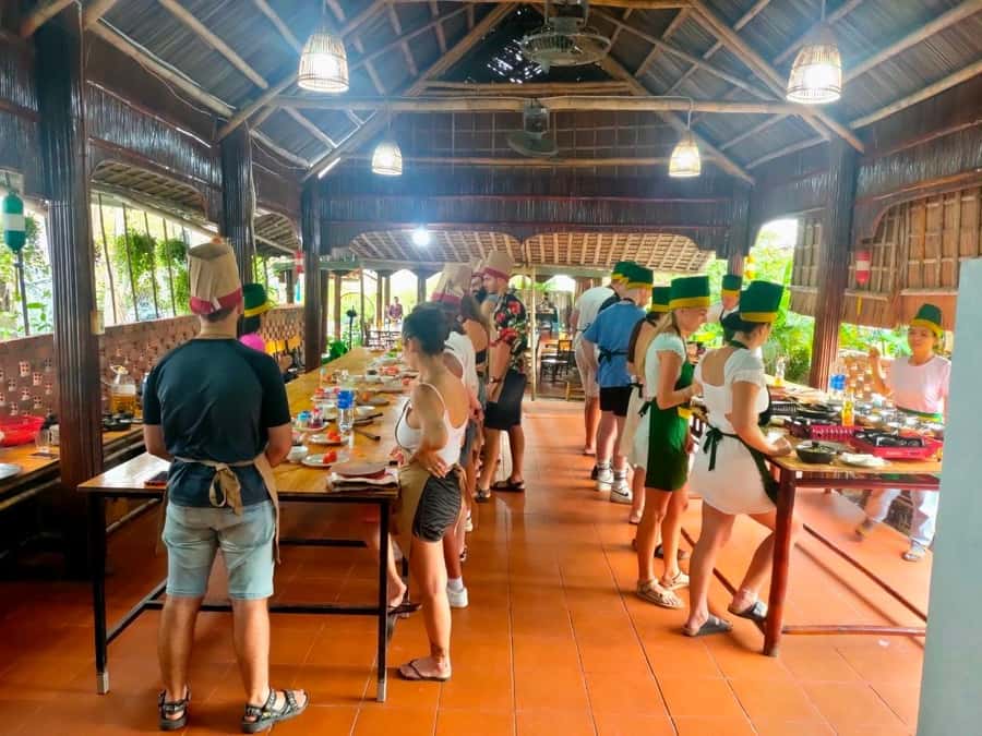 Hoi An: Coconut River Boat Eco - Cooking Class - Market Tour - Picking Fresh Food: What You Learn Before the Kitchen