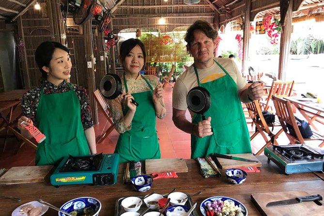 Hoi An Cooking Class And River Cruise - The cooking class: hands-on dishes with a pro chef (and you actually cook)