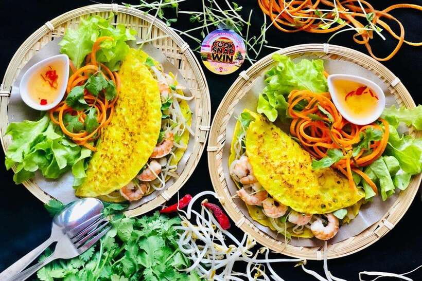 Hoi An: Cooking Class + basket boat (free transfer in Hoian) - In the kitchen: four dishes that teach the core of Central Vietnamese flavor