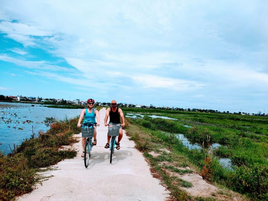 Hoi An Countryside Biking Tour - The Basket Boat Ride in the Water Coconut Palm Forest