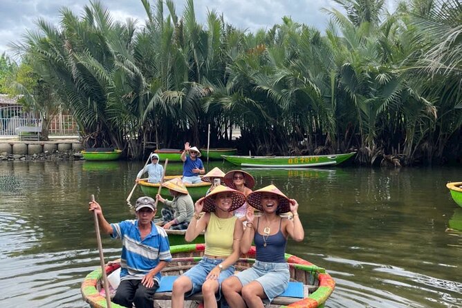 Hoi An countryside cycling Tour,Basket Boat-organic farming-lunch - Hoi An countryside on a bike: quiet roads, real farm life, and a tight 4.5-hour plan