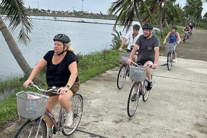 Hoi An countryside cycling Tour,Basket Boat-organic farming-lunch - Guide Man, pacing, and why the experience feels safe even if you’re not a pro cyclist