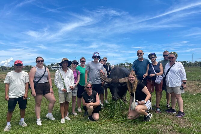 Hoi An countryside cycling Tour,Basket Boat-organic farming-lunch - Tra Que Vegetable Village: how herbs and greens actually grow