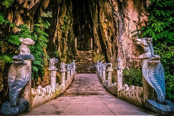 Hoi An/Da Nang : Marble Mountains, Lady Buddha - Am Phu Cave Tour - Marble Mountains: five elements, pagodas, and caves that feel built for wandering