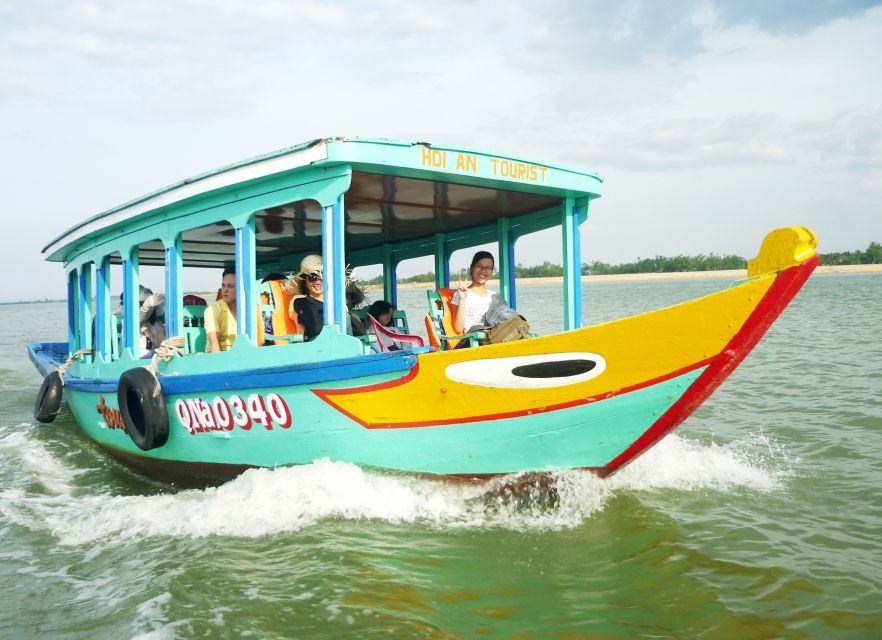 Hoi An/Da Nang: My Son Afternoon tour: Banh my and Cruise - Thu Bon river cruise back to Hoi An: the calm part of the day