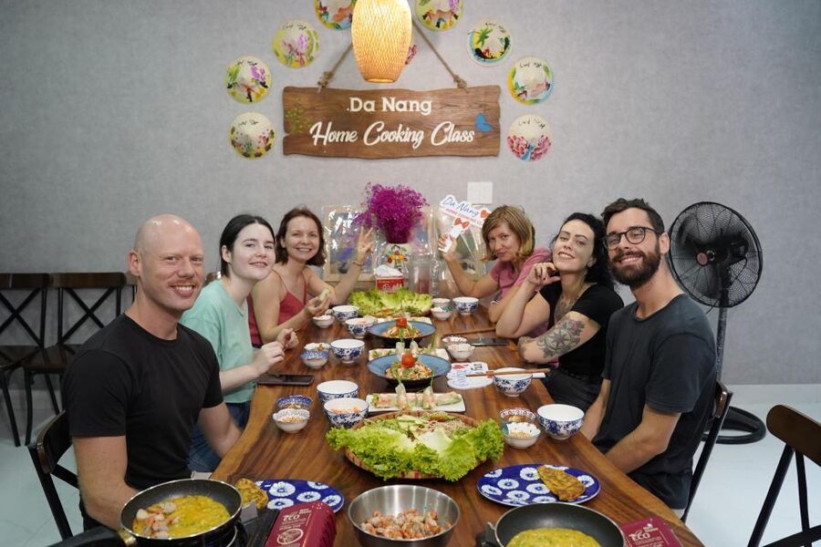 Hoi An/Da Nang: Vietnamese Cooking Class with Transportation - Hoi An Menu: Beef Noodle Soup, Banh Xeo, Spring Rolls, Papaya Salad