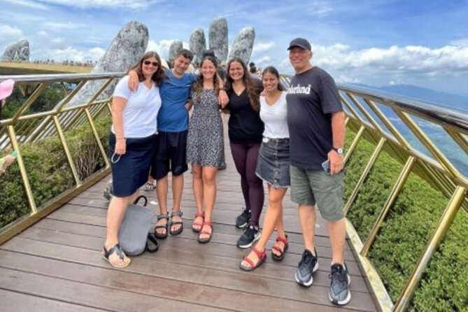 Hoi An/DaNang: Golden Bridge- Ba Na Hills Small Group Day Tour - Golden Bridge Photo Time Without the Chaos