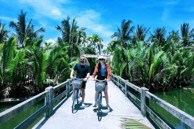Hoi An Eco-Biking Tour - Water coconut palm forest and the basket boat choice