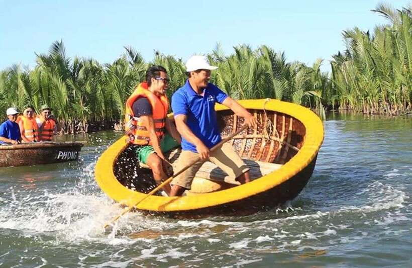 Hoi An: Eco Cooking Class with Market Trip and Basket Boat - Fishing Nets, Purple Crabs, and Palm-Leaf Souvenirs