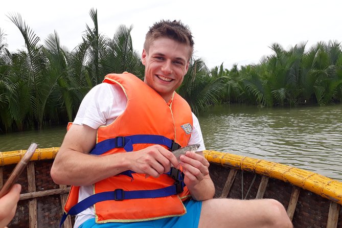 Hoi An Eco Tour Cooking Class & Fishing (Local market,basket boat,learn cooking) - Bay Mau Coconut Forest and the Nipa Basket Boat Ride