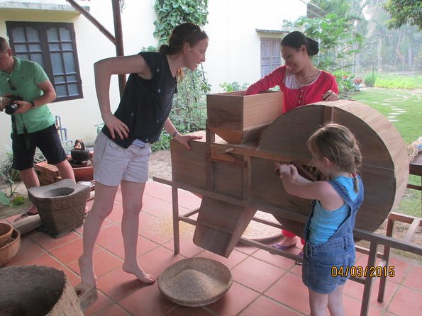 Hoi An Farming and Fishing life Experience Tour - From farm chores to eco-boat cruising on the river