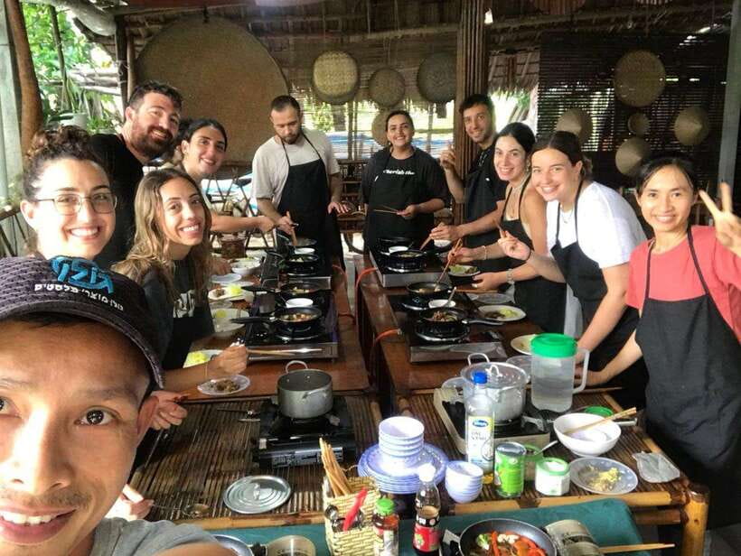 Hoi An: Fishing Village Tour And Cooking Class with Phở - Your Cooking Menu: Spring Rolls, Bánh Xèo, Papaya Salad, and Phở
