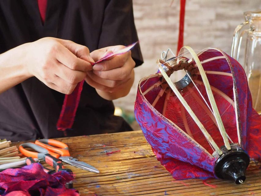 Hoi An: Foldable Lantern Making Class with Acrylic Painting - Welcome Tea and Dry Crispy Coconut: A Calm Start