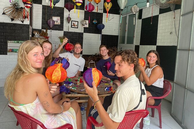 Hoi An Full Lantern Making Class , Basket Boat , Crab Fishing And Food - Crab fishing with the fisherman’s rhythm (not just a photo stop)