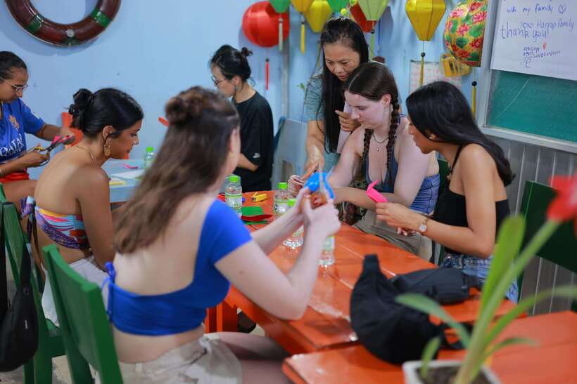 Hoi An : Lantern Boat Ride & Flower Lantern Making Class. - The Flower Lantern Making Workshop: What You’ll Do Step by Step