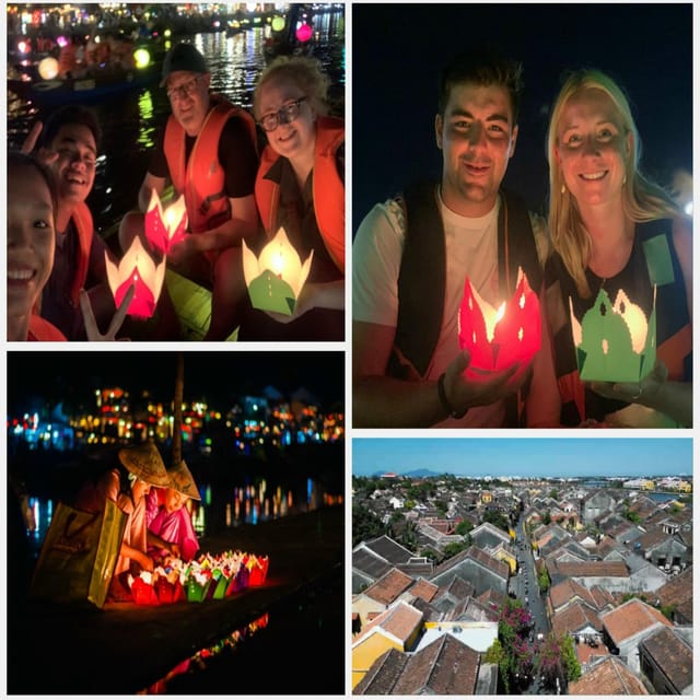 Hoi An : Lantern Boat Ride & Release Lanterns - Folk Music on the Boat and Quiet Time with the River Community