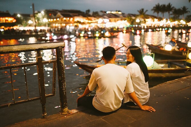 Hoi An Lantern Night Photoshoot | Unlimited Photos & Video - The Hoai River boat ride and releasing your wish lantern