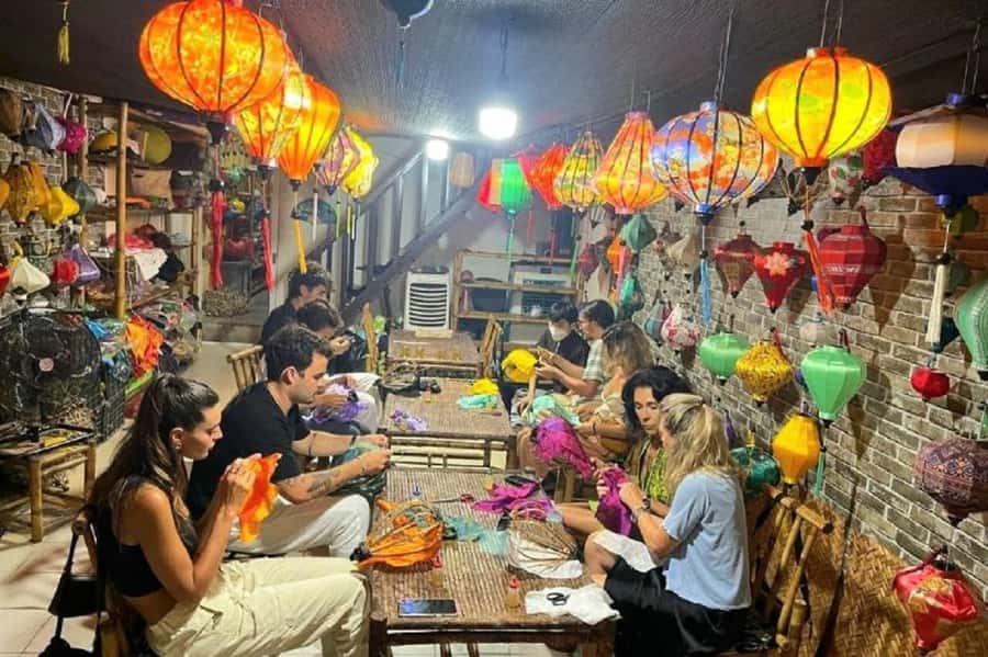 Hoi An: Making Lantern &Cooking Class with Basket Boat Ride - Lanterns, market bargaining, and coconut palms: what this tour really delivers