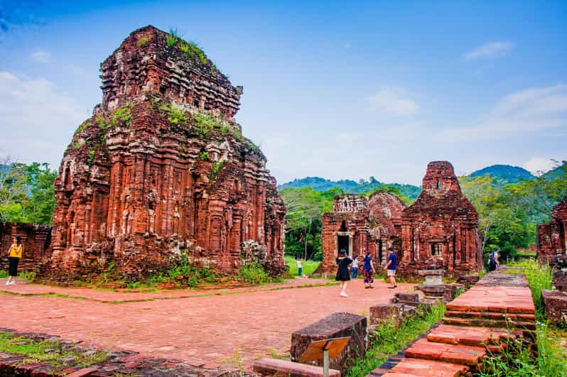 Hoi An : Marble Mountains and My Son Sanctuary Full Day Trip - Getting to Lady Buddha from Son Tra Peninsula (Monkey Mountain Stop)