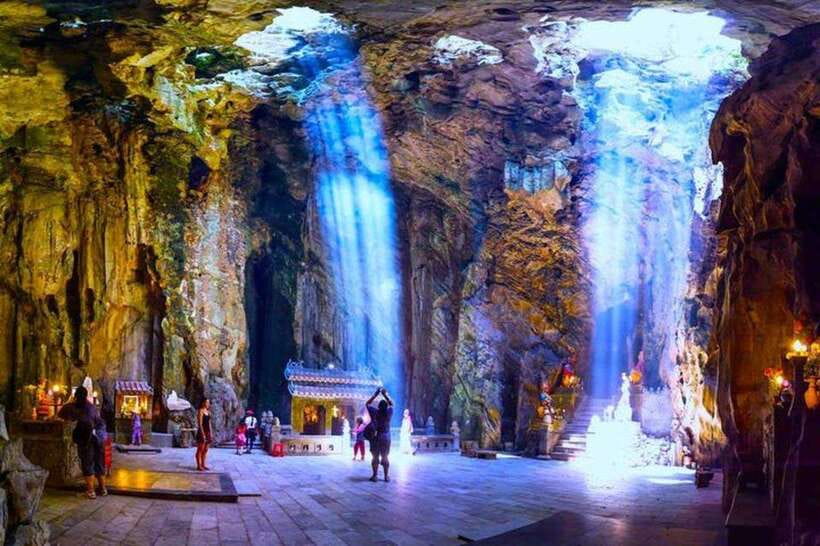Hoi An: Marble Mountains, Monkey Mountain & My Son Day Tour - From Hoi An pickup to Monkey Mountain: Lady Buddha and garden time