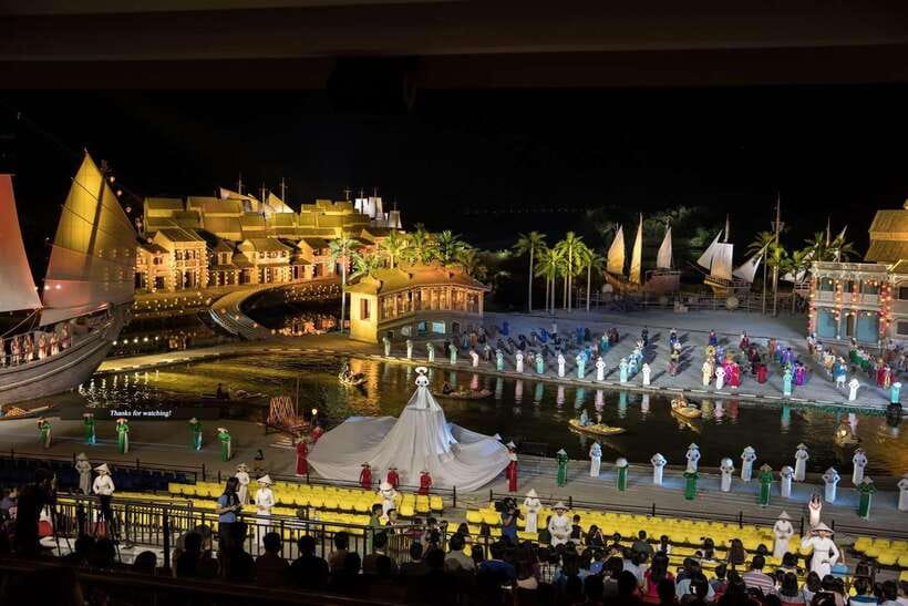 Hoi An Memories Land Entry Ticket with Show - Inside Hoi An Memories Land: theme park first, show second