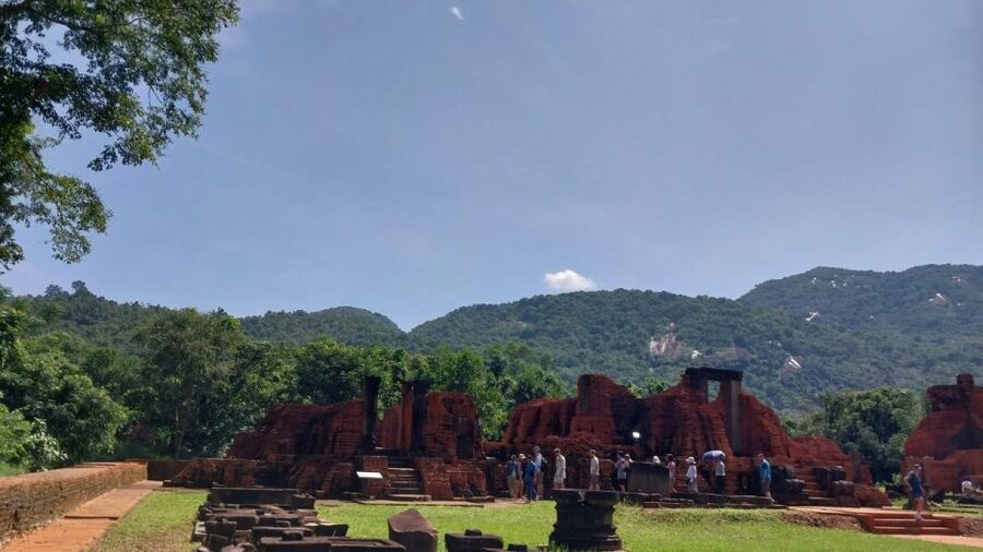 Hoi An: My Son Sanctuary Sunrise & Boat Trip w. Breakfast - Inside My Son Sanctuary: Temple Towers, Guide Stories, and Photo Time
