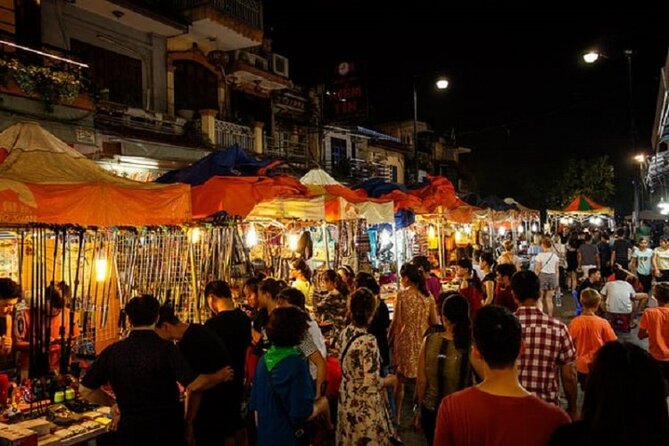 Hoi An Night Food Tour Motorbike & Lantern Cruise by Lady Rider - Exploring Hoi An by Night: Ancient Town Lanes and Memories Land