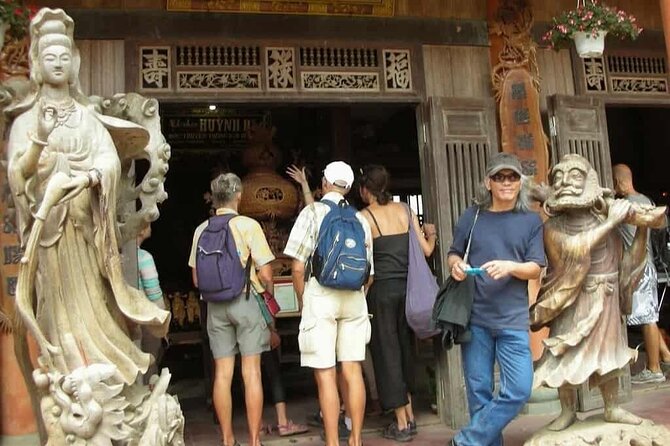 Hoi An Private Half-Day Motorbike Tour to Countryside Village - Kim Bong carpentry: shipbuilding workshop, wood carving, and rice paper making