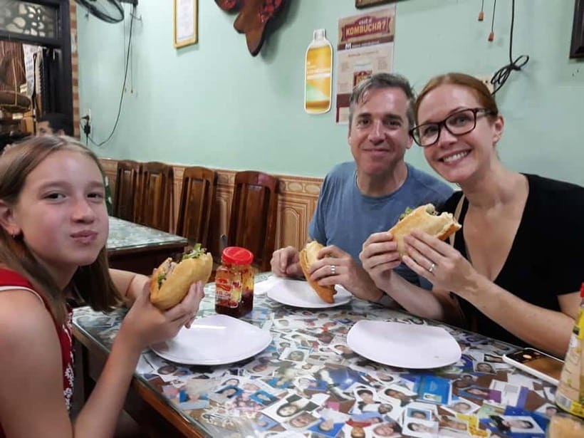 Hoi An Street Food, night market and lantern boat ride - What you eat on the street: a real mix, not just one safe choice