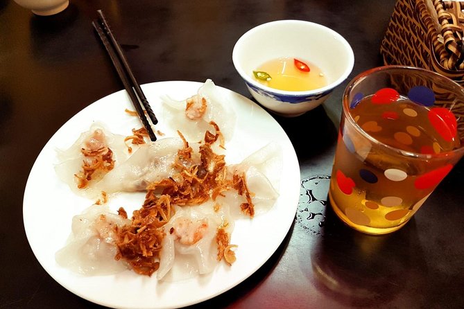 Hoi An Street Food Walking Tour with Tastings - The tastings: white rose dumplings, banh mi, and black sesame dessert