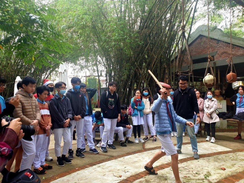 Hoi An: Thanh Ha Village Tour with Pottery Making and Gift - The traditional pot breaking game: the satisfying finale
