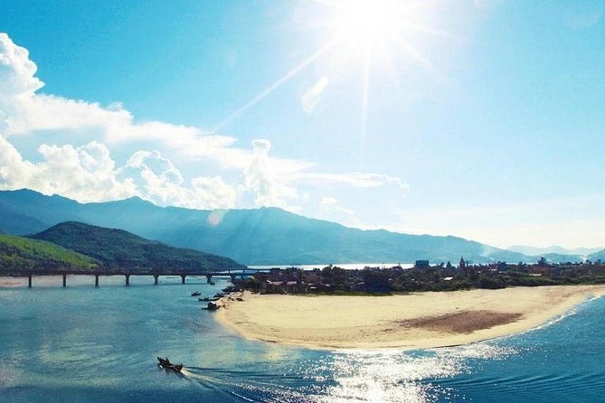 Hoi An to Hue by Private Car via Many Scenic Stopovers - Lang Co Bay viewpoint and the train photo gamble