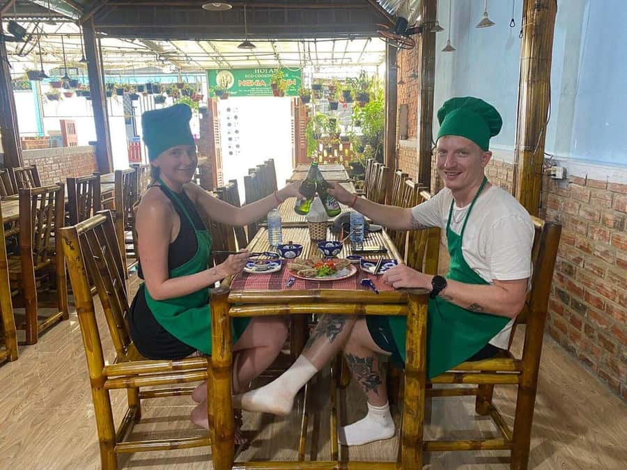 Hoi An Traditional Cooking Class with hotel Transfer - Lunch or dinner: the best part is eating what you made
