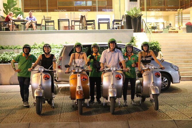 Hoi An Vespa By Night Street Food Tour - Lantern-lit An Hoi Islet and the Thu Bon sunset boat cruise
