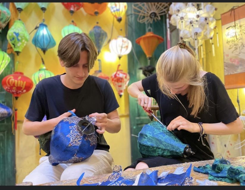 Hoi An: Vietnamese Foldable Lantern Making Class - Picking a Lantern Shape: Lotus, Garlic, UFO, and Diamond Options