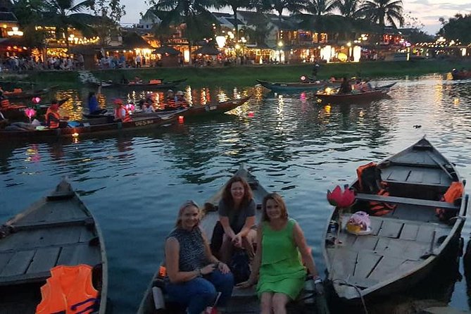 Hoi An Walking City Afternoon & Evening- Night Market- Boat ride - Getting picked up in Da Nang and dropped back in Hoi An