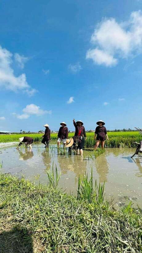 Hoi An Wet Rice Farming Tour-Basket Boat Tour Fishing-Lunch - Getting to Cam Thanh Village and Meeting Your Team