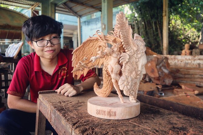 Hoi An Wood Carving: Create Your Art Wood with Master Artisan - Price and value: is $39 fair for a carving class with pickup