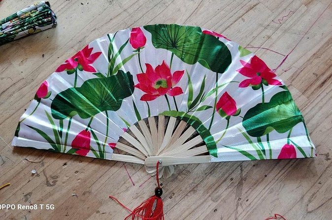 HoiAn Hand Fan/Lantern/Calligraphy/Bamboo Engrave Class-Boat Tour - The Cafe Class Moment: A Break That Fits the Story