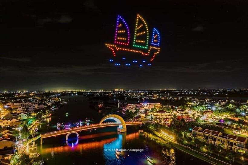 HoiAn Lantern Cruise Private/Sunset/Sunrise/Lighting Lantern - The Route: Bridges, Market, Memory Land, and River Life