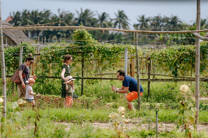 HoiAnGO Experience Local Life: Countryside by Electric Car - Thanh Dong organic garden region: the farm experience with practical payoff