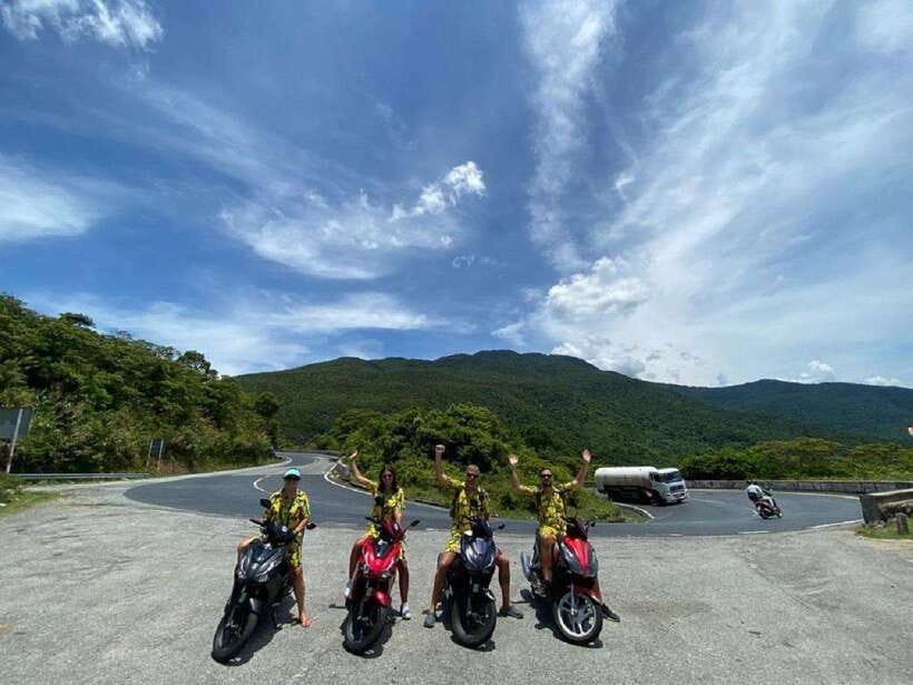 Hue: Easy Rider Tour via Hai Van Pass To/ From Hoi An - Marble Mountains: caves, pagodas, temples, and that China Beach connection