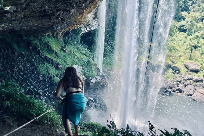 K50 waterfall and Mang Den - town in forest from Da Nang/Hoi An - The Day 2 trek choice: 6km jungle path or motorbike taxi
