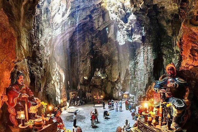 Marble mountain - Am Phu Cave - Monkey mountains in the afternoon - Marble Mountain’s caves and pagodas (Ngu Hanh Son)