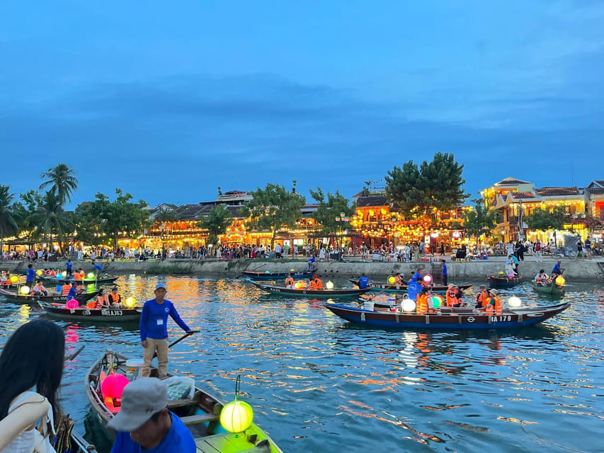 MARBLE MOUNTAINS, HOI AN CITY, BOAT RIDE TOUR FROM DA NANG - The Da Nang stone sculptor factory stop makes the whole day feel real