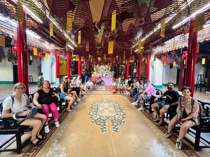 MARBLE MOUNTAINS, HOI AN CITY, BOAT RIDE TOUR FROM DA NANG - Phuc Kien Assembly Hall: ancestor worship you can actually see