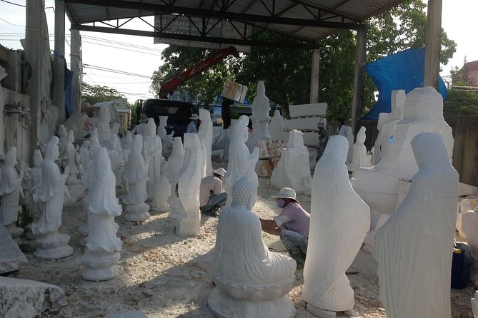 Marble Moutain and My Son sunset Tour - Marble Mountains: Caves, Pagodas, and Marble Craft Time